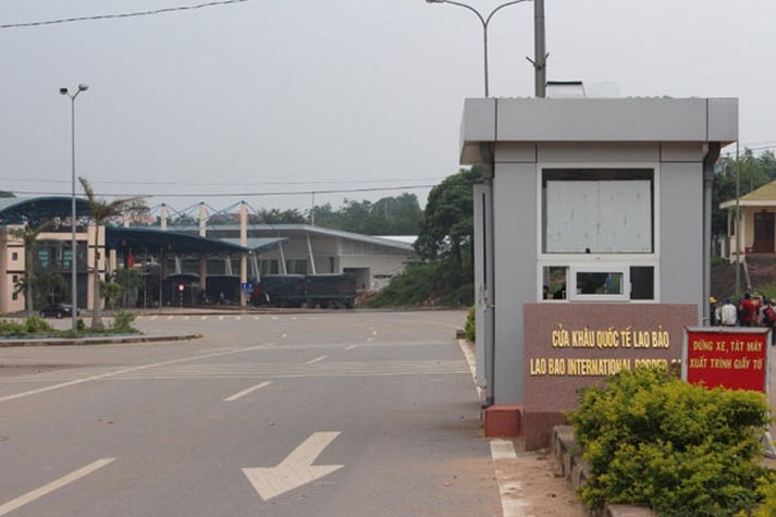 Cổng biên phòng Cửa khẩu quốc tế Lao Bảo - Quảng trị